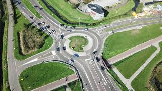 Amersfoort Turbo Roundabout [upl. by Greff]