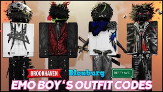 New 2024 Boy Outfits Code For Brookhaven And Berry Avenue  Roblox Brookhaven Boys Outfit Codes [upl. by Quintina]