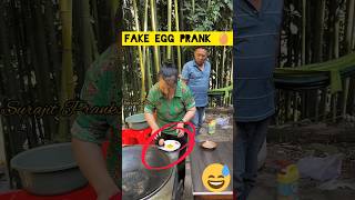 Fake Egg Prank 🥚😆 funny prank [upl. by Ahsrop]