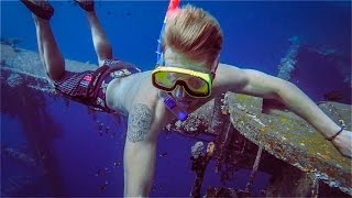 SHIP WRECK FREEDIVE [upl. by Hallerson]