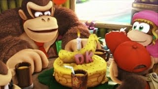 Donkey Kong Country Tropical Freeze 100 Walkthrough  World 11 12 KONG Letters amp Puzzle Pieces [upl. by Camey]