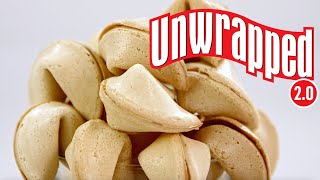 How Fortune Cookies Are Made  Unwrapped 20  Food Network [upl. by Amerak566]