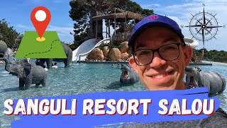 Sanguli Salou Camping amp Resort  May 2022 walkthrough Amazing site with map locators [upl. by Joannes529]