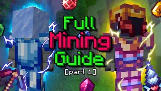 Full Mining Guide Part 1 Gear  Hypixel Skyblock [upl. by Si]