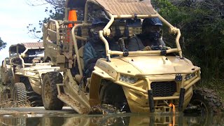 POLARIS MRZRs With 3rd Marine Division Recon Battalion Conduct Utility Task Vehicle Drivers Course [upl. by Notnert]