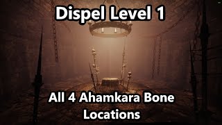 All 4 Dispel Level 1 Bone Locations in Warlords Ruin Destiny 2 [upl. by Shiri]