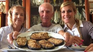 RICETTA VEGETARIANA SENZA GLUTINE LE MELANZANE RIPIENE DI ZIA FRANCA CUCINO E ASSAGGIO CON GLI ZII [upl. by Nottarts70]