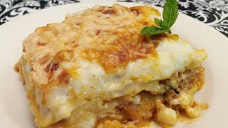 لازانيا باللحم المفروم lasagne [upl. by Toile]