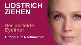 Lidstrich ziehen So gelingt der perfekte Eyeliner [upl. by Manwell]