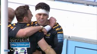 HIGHLIGHTS  Wasps 3922 Gloucester Rugby [upl. by Marrissa]