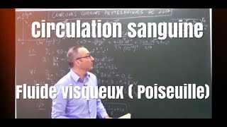 Corrigé CCP Physique PC 2017  la circulation sanguine [upl. by Petulia]