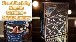 Demi Deck by Angelo Carbone  Magic Review [upl. by Claybourne]