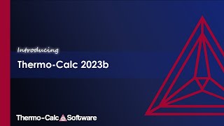 Introducing ThermoCalc 2023b [upl. by Hillhouse]