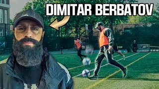 BERBATOV DISGUISED AS OLD MAN PLAYS FOOTBALL EPIC PRANK [upl. by Nagaek726]