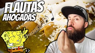 FLAUTAS AHOGADAS Y LIMONADA CON MEZCAL EN VIVO [upl. by Wanids]