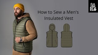 Sew Stylish Man’s Puffer Jacket [upl. by Naid295]