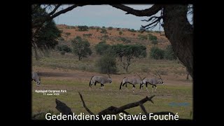 NG Kerk Vredendal  Gedenkdiens van Stawie Fouché [upl. by Crane]