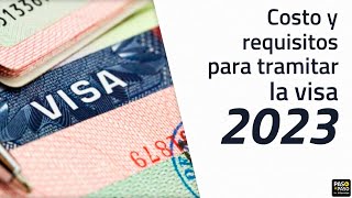 Cómo tramitar la VISA AMERICANA de turista en 2023 [upl. by Sew]