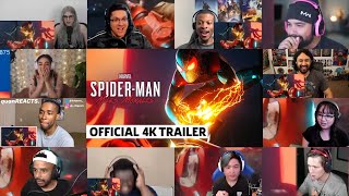 Spiderman Miles Morales PS5 Reveal Trailer Reaction Mashup amp Discussion [upl. by Minica]