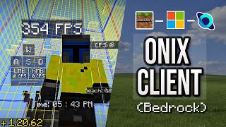 DESCARGAR ONIX CLIENT PARA MINECRAFT BEDROCK 12061 [upl. by Roydd312]