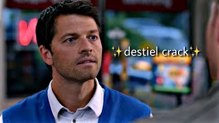 destiel being canon for 5 minutes not so straight [upl. by Dulcia]