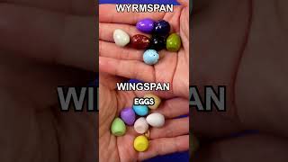 5 Similarities amp Differences Wyrmspan vs Wingspan 😍🐲🐦shorts [upl. by Jola306]