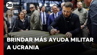 OTAN pide continuar el apoyo a Kiev a pesar de quotla retórica nuclear de Rusiaquot [upl. by Ahsikat666]