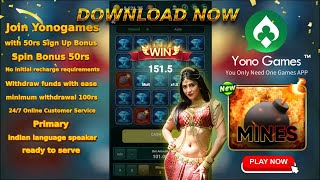 Enjoy the Most Exciting game quotMinesquot in Yono Games and Get a chance to win Real cash money [upl. by Ennaira]