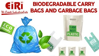 Project Report on Biodegradable Carry Bags And Garbage Bags [upl. by Eelnodnarb]