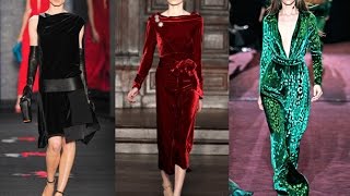 Velvet fashion trend [upl. by Amick]