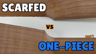 Scarfed vs OnePiece Guitar Necks  Part 1 [upl. by Renita]