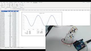 Using Excel Data Streamer  Arduino Oscilloscope Exceloscope part4 automation with data streamer [upl. by Keyte581]