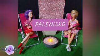 Stylowe Palenisko Ogrodowe dla lalek barbie DIY [upl. by Amii594]