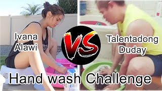 Ivana vs Talentadong Duday handwash challenge [upl. by Enyrat]