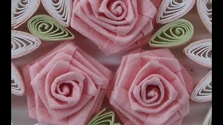 How to Fold Rose Paper Quilling [upl. by Sarad93]