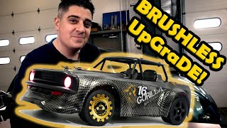 SG1604 1603  BRUSHLESS BUILD  UPGRADE CHALLENGE  Fast RC DRIFT Car  Mini ARRMA Hoonigan [upl. by Ware649]