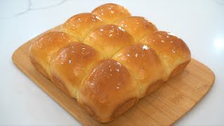 Cottonsoft Honey Milk Bread [upl. by Ahsratal346]