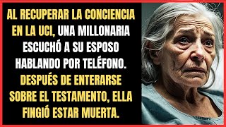 AL RECUPERAR LA CONCIENCIA EN LA UCI UNA MILLONARIA ESCUCHÓ A SU ESPOSO HABLANDO POR TELÉFONO [upl. by Derf]