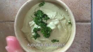 Sauce crue express avocat cajou [upl. by Naesad]