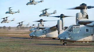 The V22 Osprey US Most Advanced Hybrid Aircraft Ever Built [upl. by Naashar]