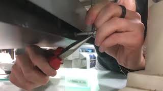 Replacing the Spring on an Adkins Heat Press [upl. by Milzie]