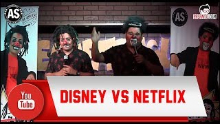 Los Garrapatas Show  Disney vs Netflix [upl. by Eicam]