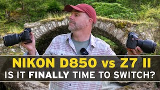 Nikon D850 vs Z7 II Is it finally time to switch to mirrorless [upl. by Euqinotna182]