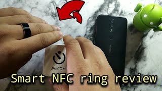 Smart Ring NFC Wear Jakcom R3 Review  Unboxing [upl. by Noirret630]