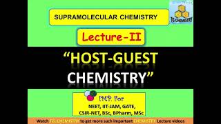 Supramolecular Chemistry Host GuestChemistry Lecture2 CrownEthersMolecularRecognitionComplementarity [upl. by Gnirps936]