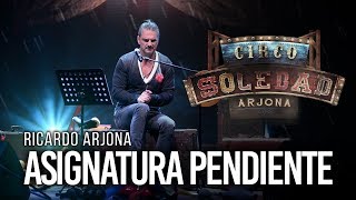 Ricardo Arjona  Asignatura Pendiente  En VIVO desde Puerto Rico [upl. by Ardnazxela38]