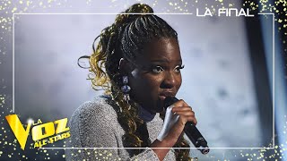 Toyemi canta quotA puro dolorquot  La Final  La Voz All Stars 2023 [upl. by Elleuqar]