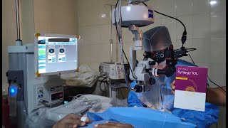 Tecnis Synergy IOL Implantation  Dr Manohar Mehta  Mehta eye care [upl. by Shelba628]