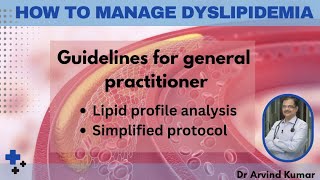 Management of dyslipidemia  AHA guidelines  Statins [upl. by Llireva]