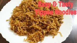 Yippee Noodles Recipe ll Yippee Egg Masala Noodles Recipe in Malayalam [upl. by Noiroc526]